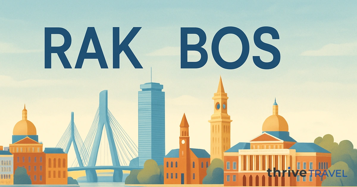 Marrakech to Boston