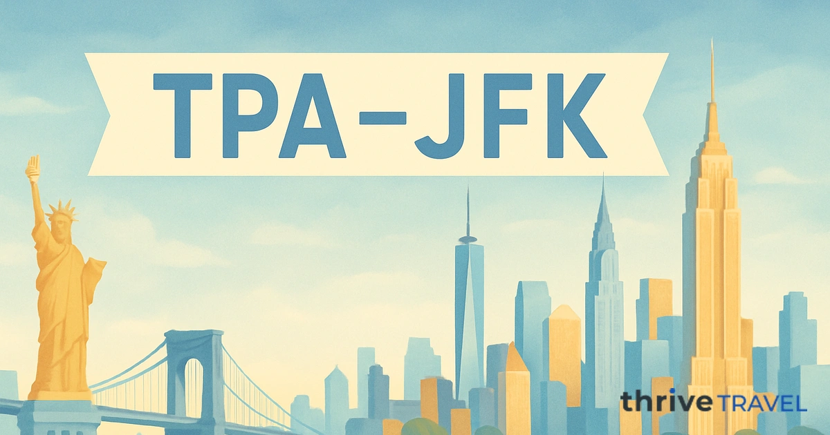 Tampa to New York