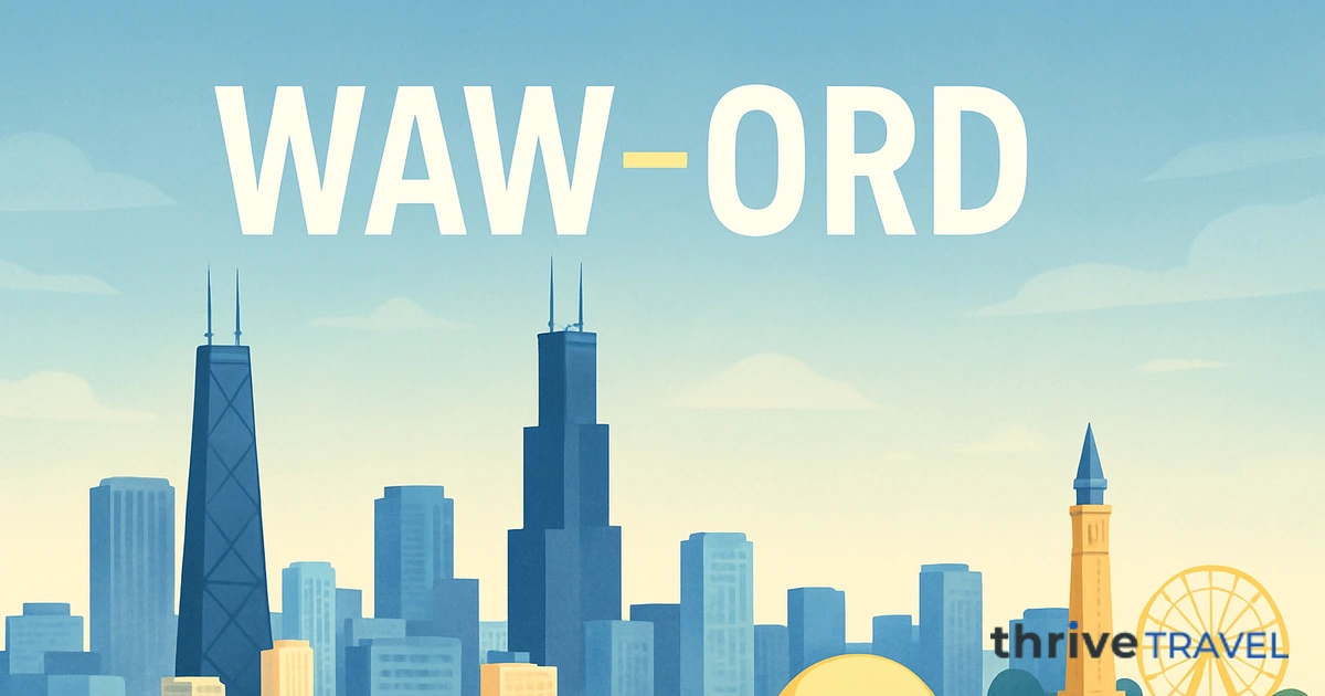 Warsaw to Chicago