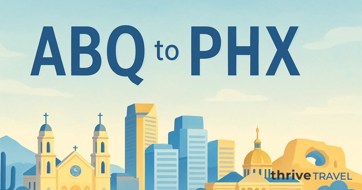 Albuquerque to Phoenix