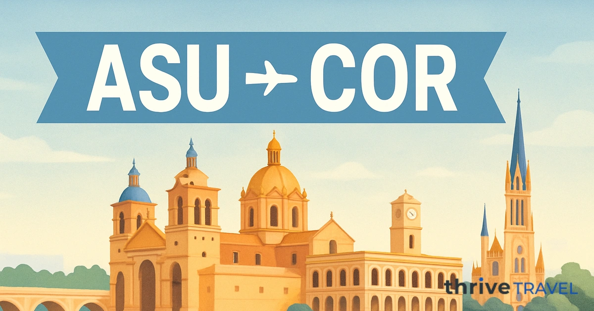 Asunción to Córdoba