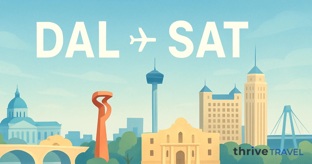 Dallas to San Antonio