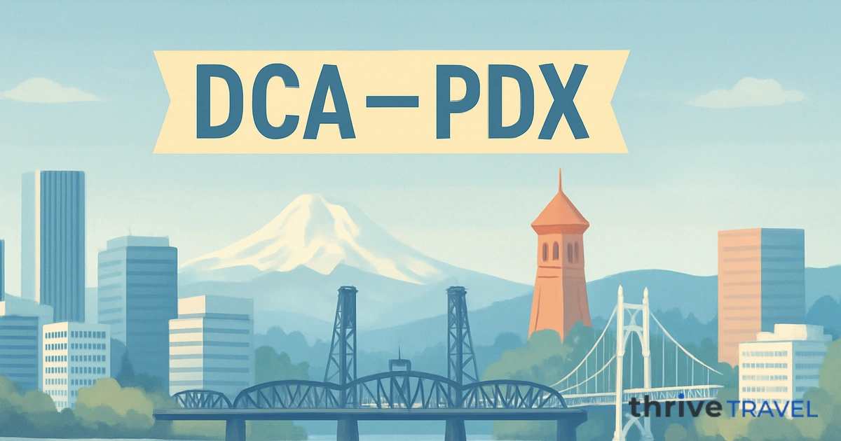 Washington to Portland