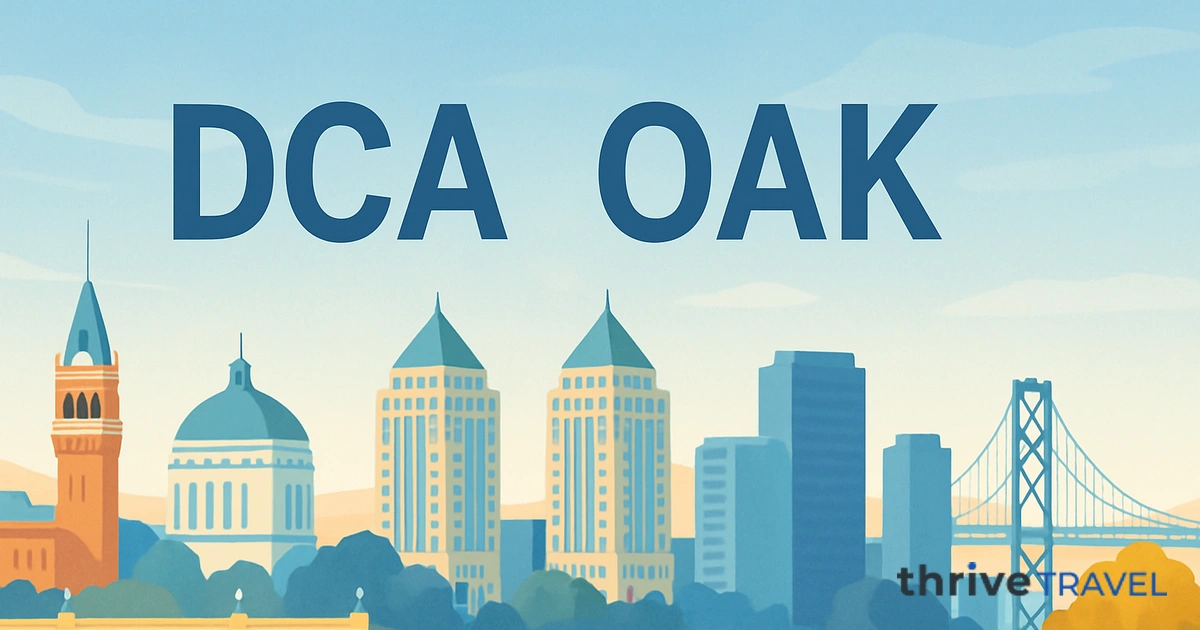 Washington to Oakland