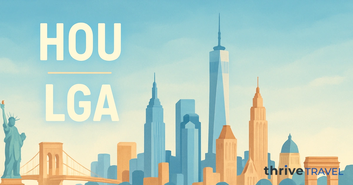 Houston to New York