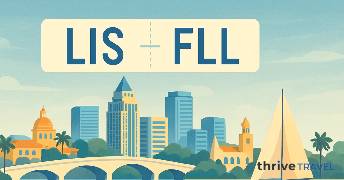 Lisbon to Fort Lauderdale