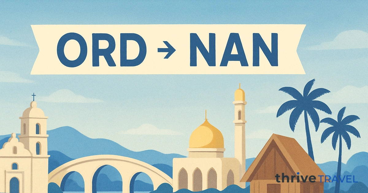 Chicago to Nadi