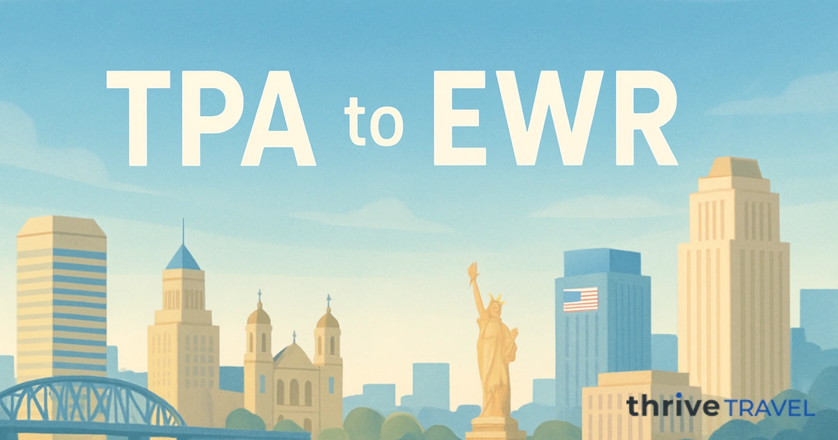 Tampa to Newark