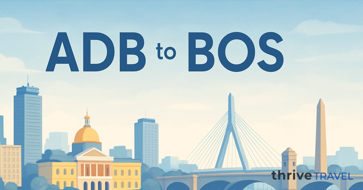 Izmir to Boston