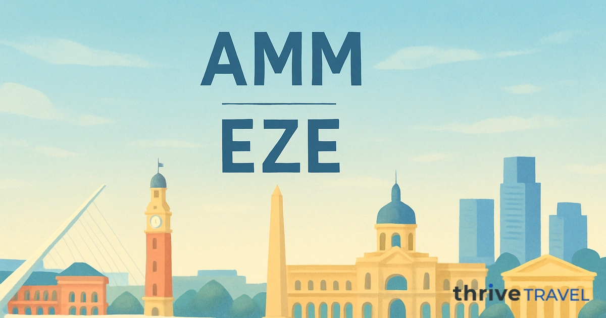 Amman to Buenos Aires