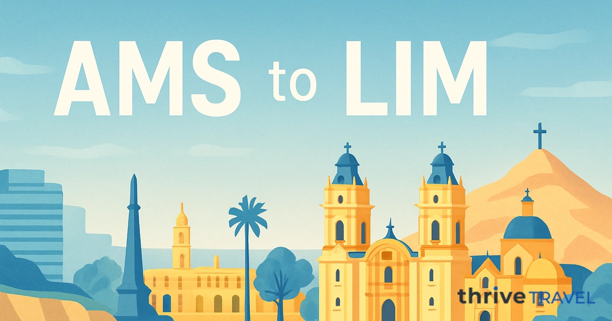 Amsterdam to Lima