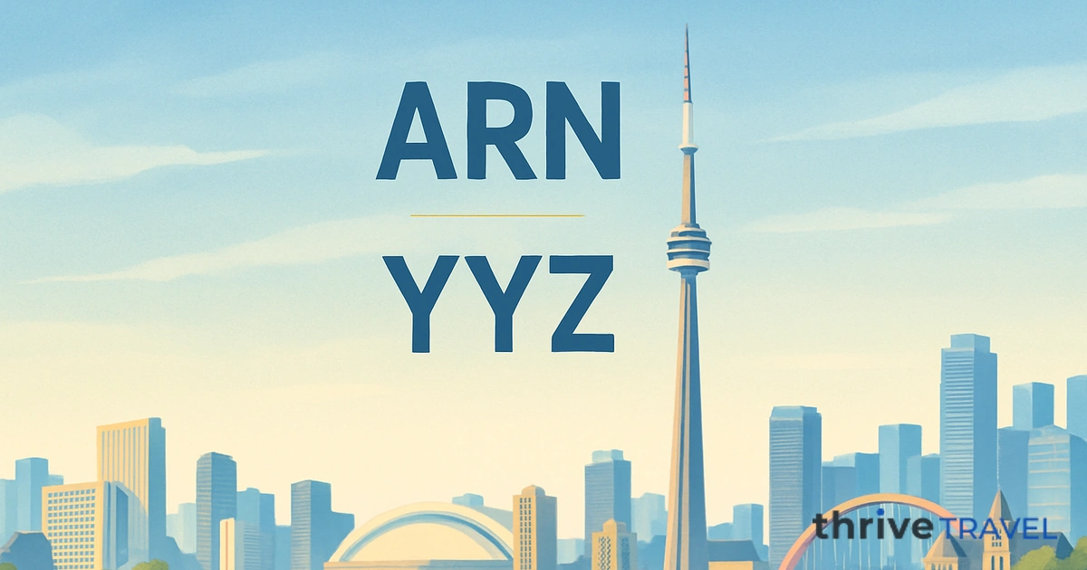 Stockholm to Toronto