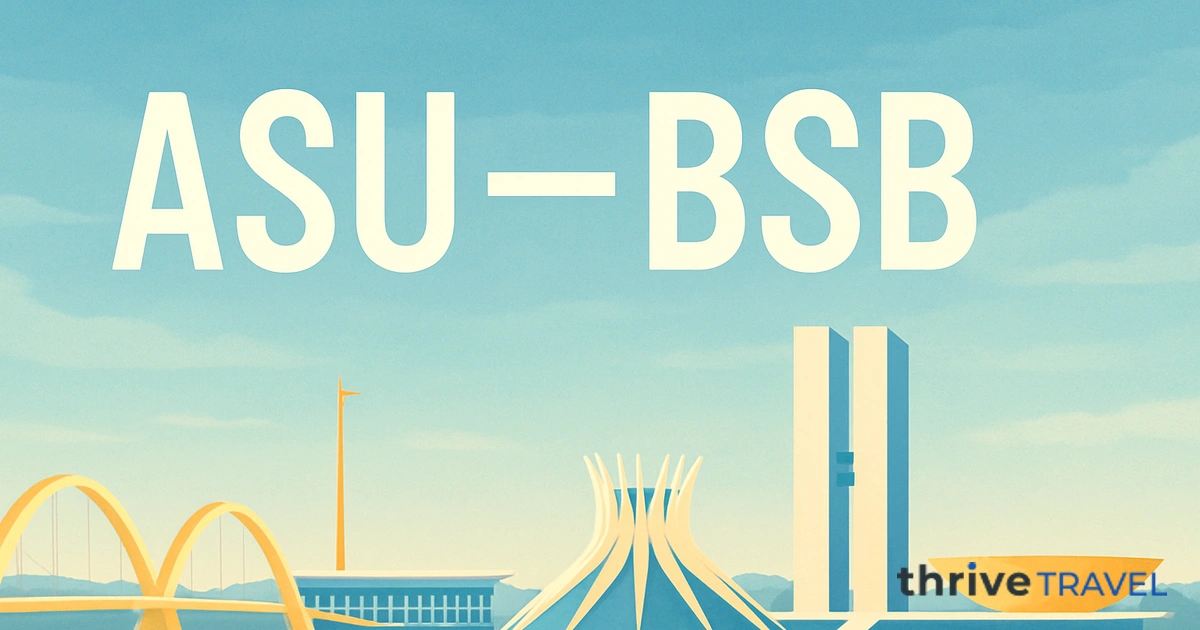 Asunción to Brasília
