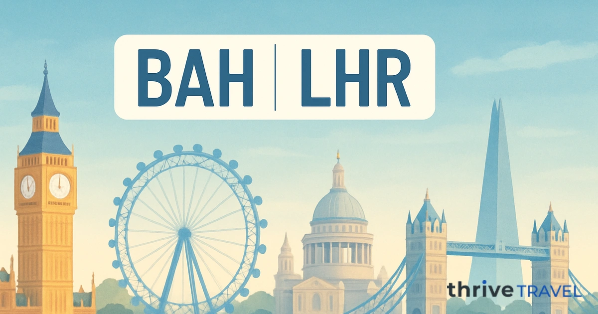 Bahrain to London