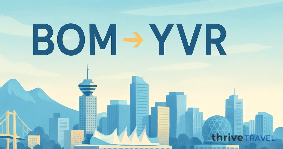 Mumbai to Vancouver