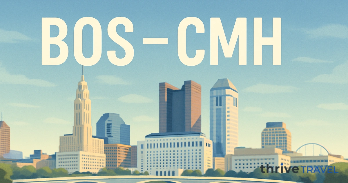 Boston to Columbus