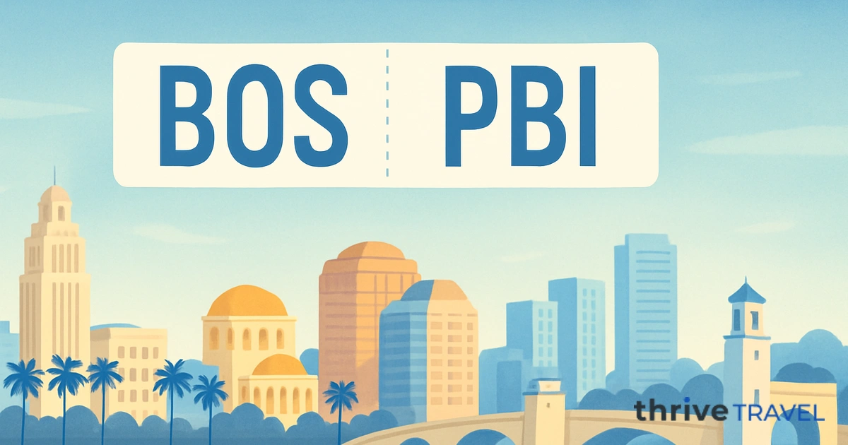 Boston to West Palm Beach