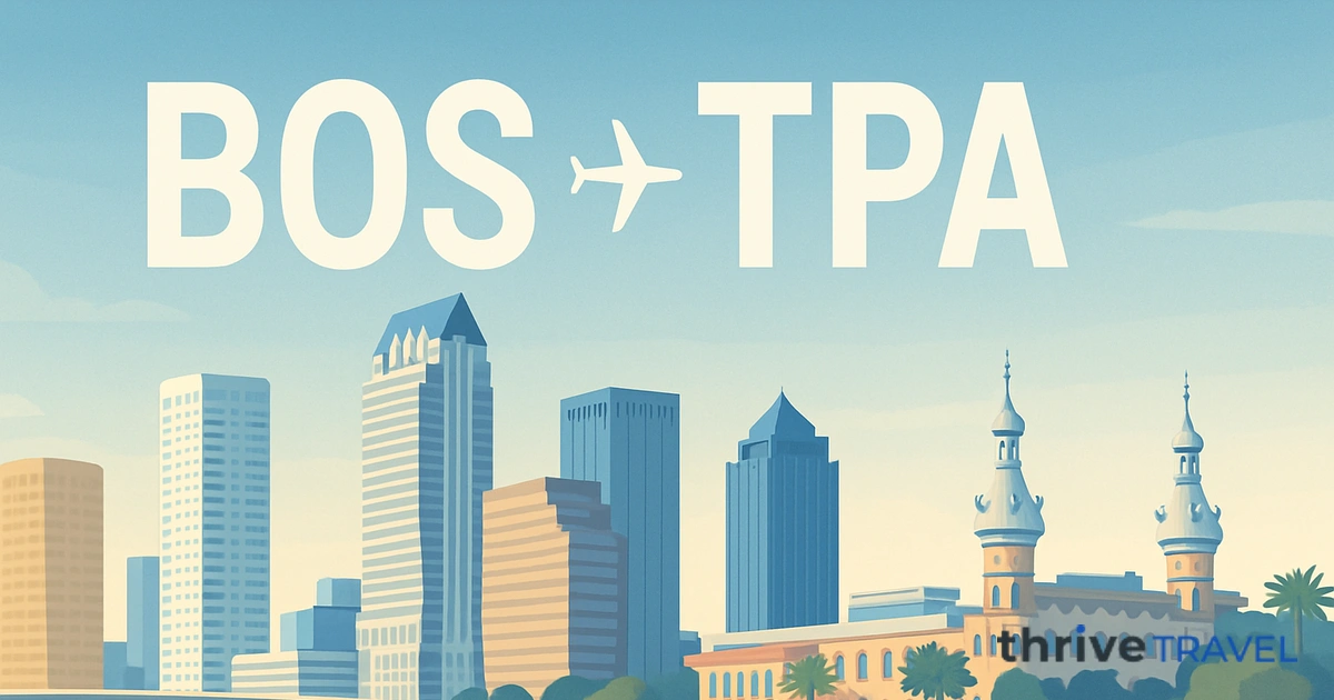 Boston to Tampa
