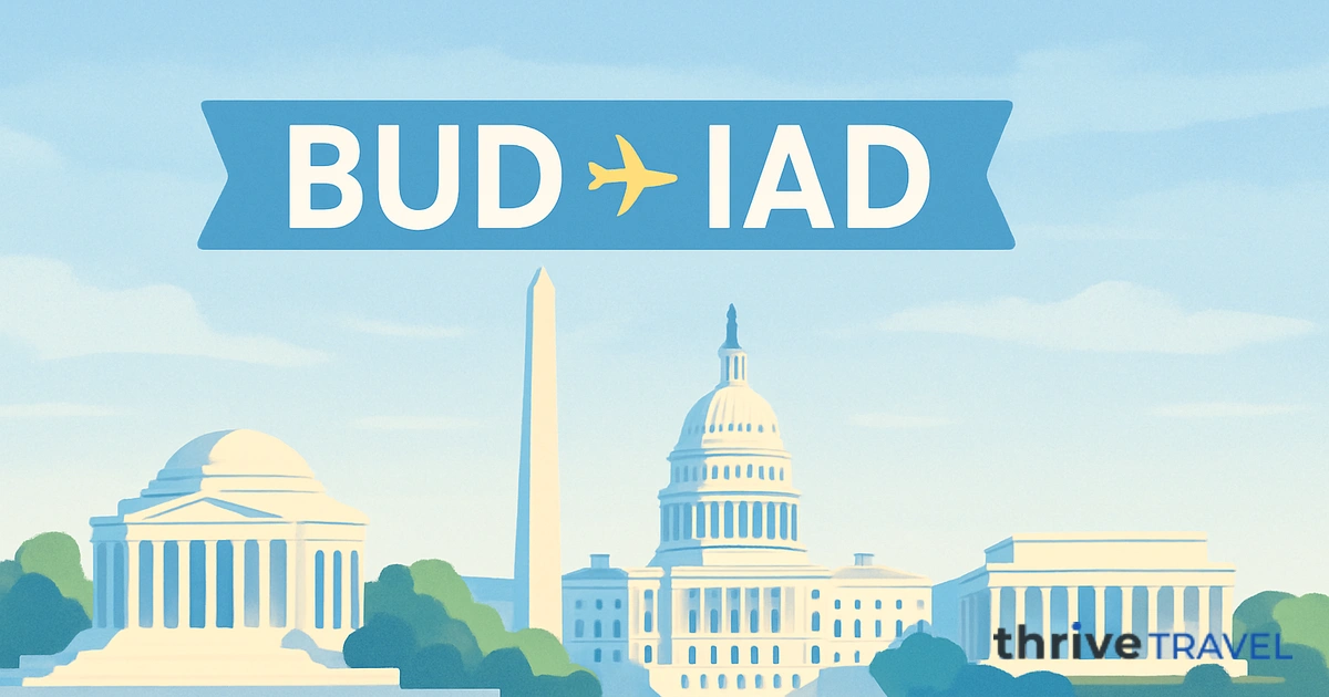 Budapest to Washington