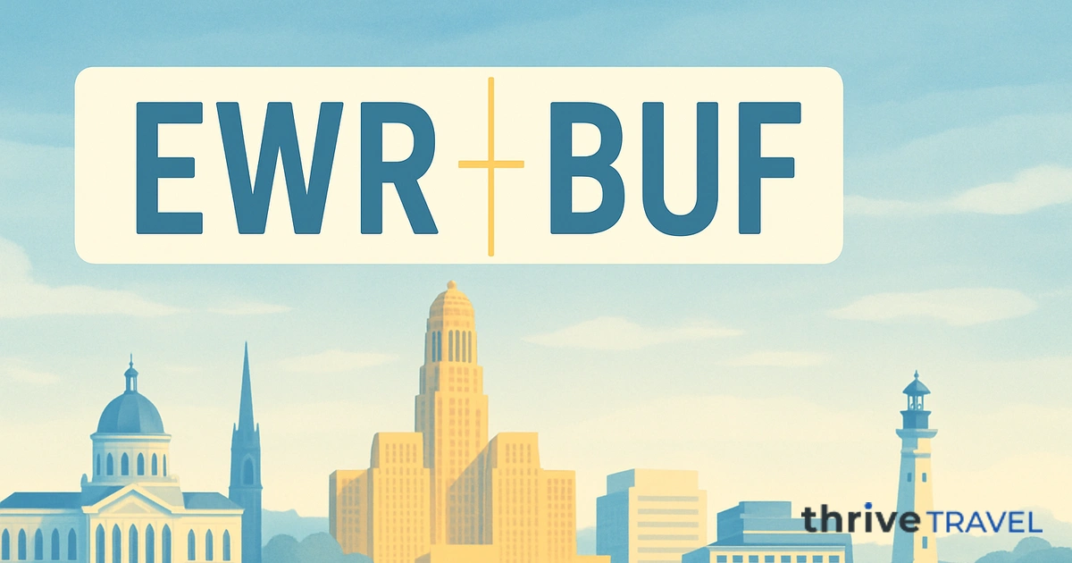 Newark to Buffalo