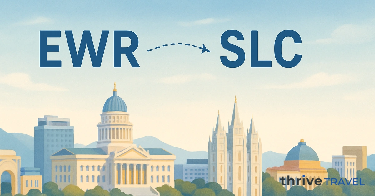 Newark to Salt Lake City
