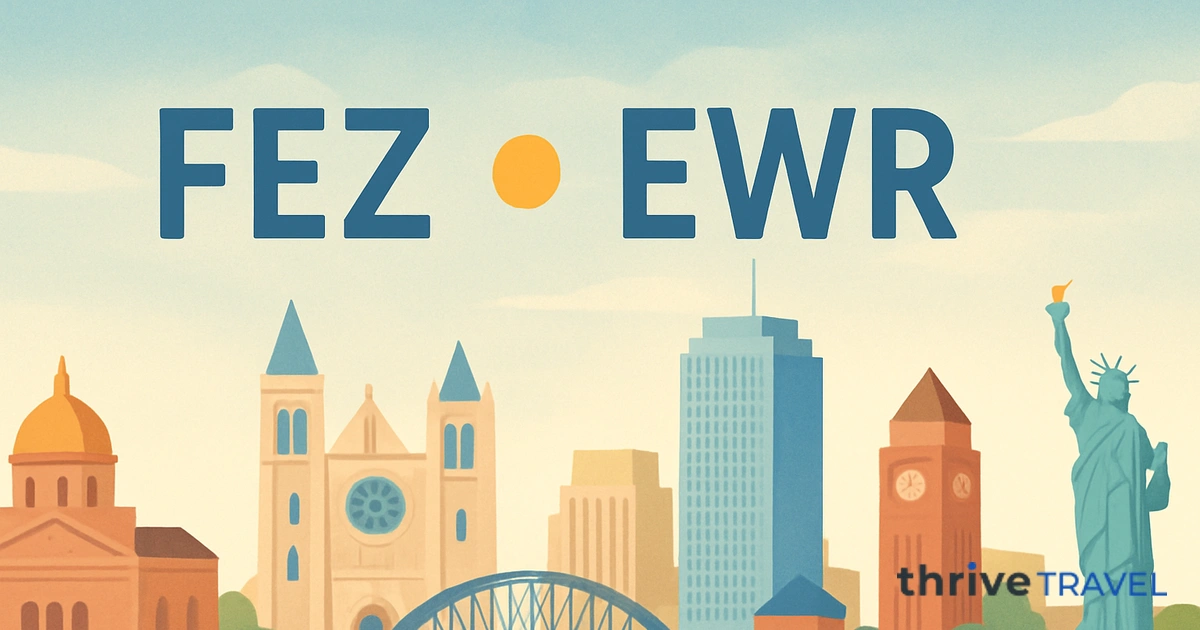 Fez to Newark