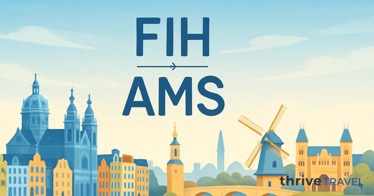 Kinshasa to Amsterdam