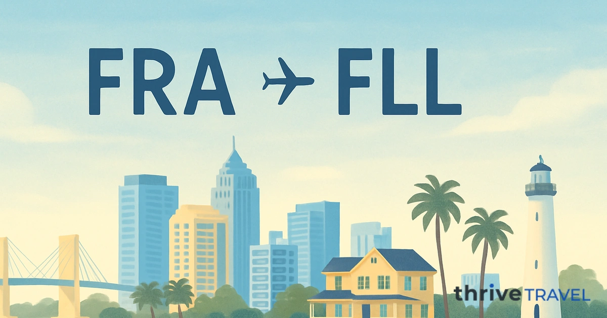 Frankfurt to Fort Lauderdale