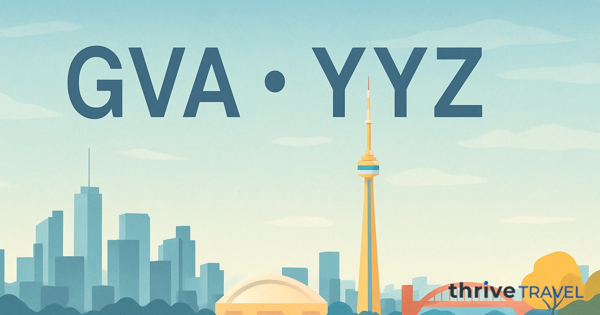 Geneva to Toronto