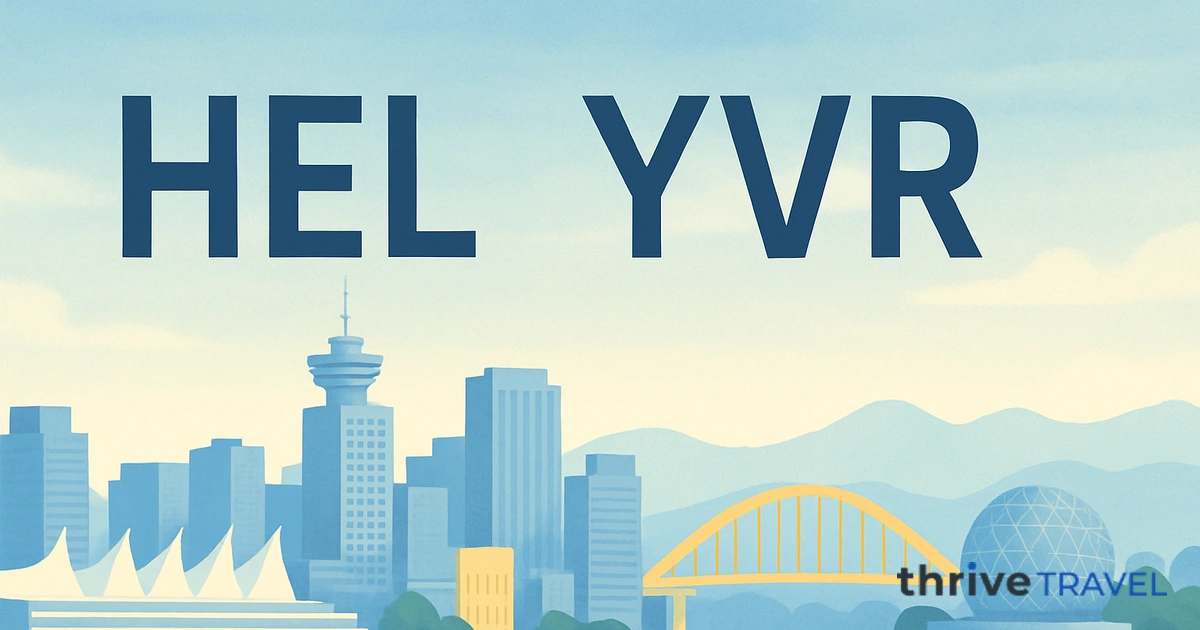 Helsinki to Vancouver