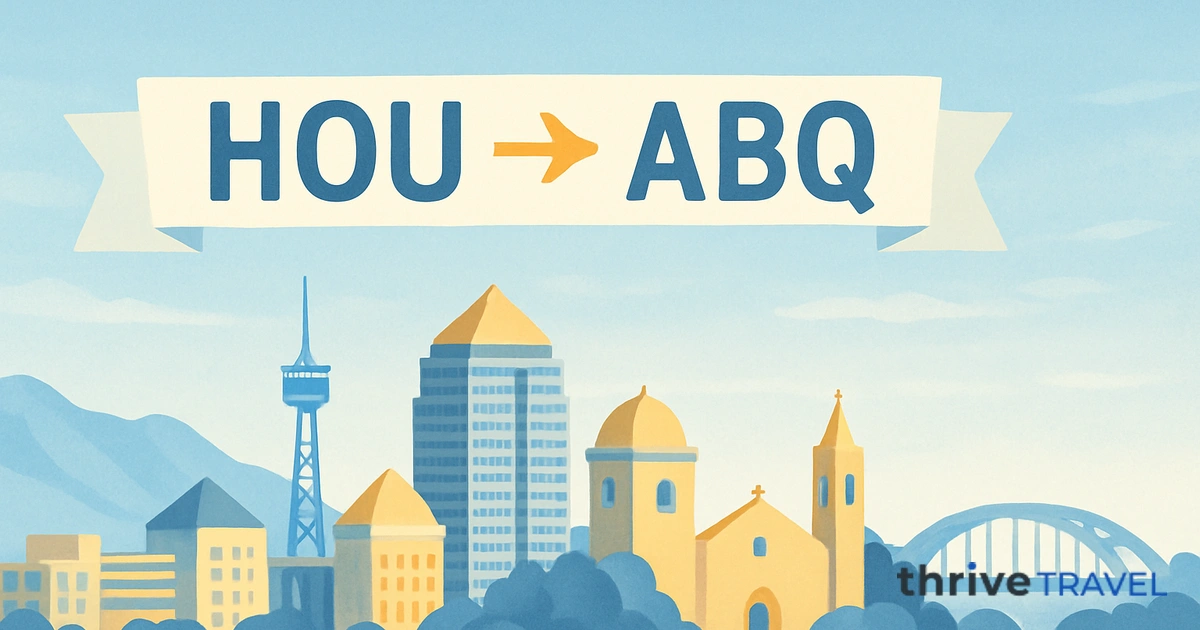 Houston to Albuquerque