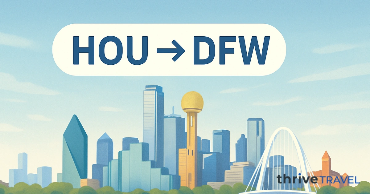 Houston to Dallas