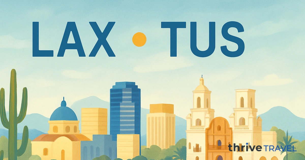 Los Angeles to Tucson