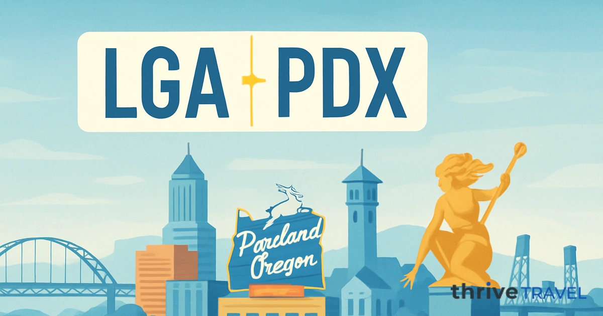 New York to Portland