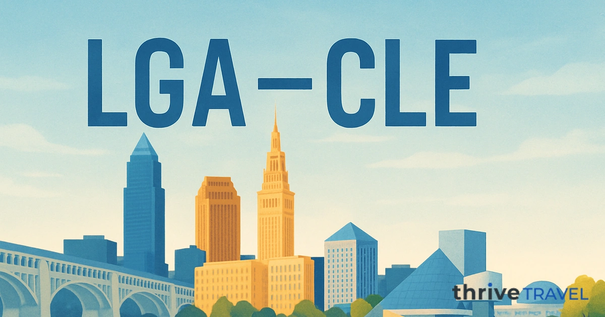 New York to Cleveland