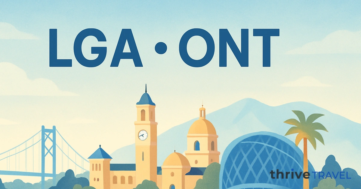 New York to Ontario