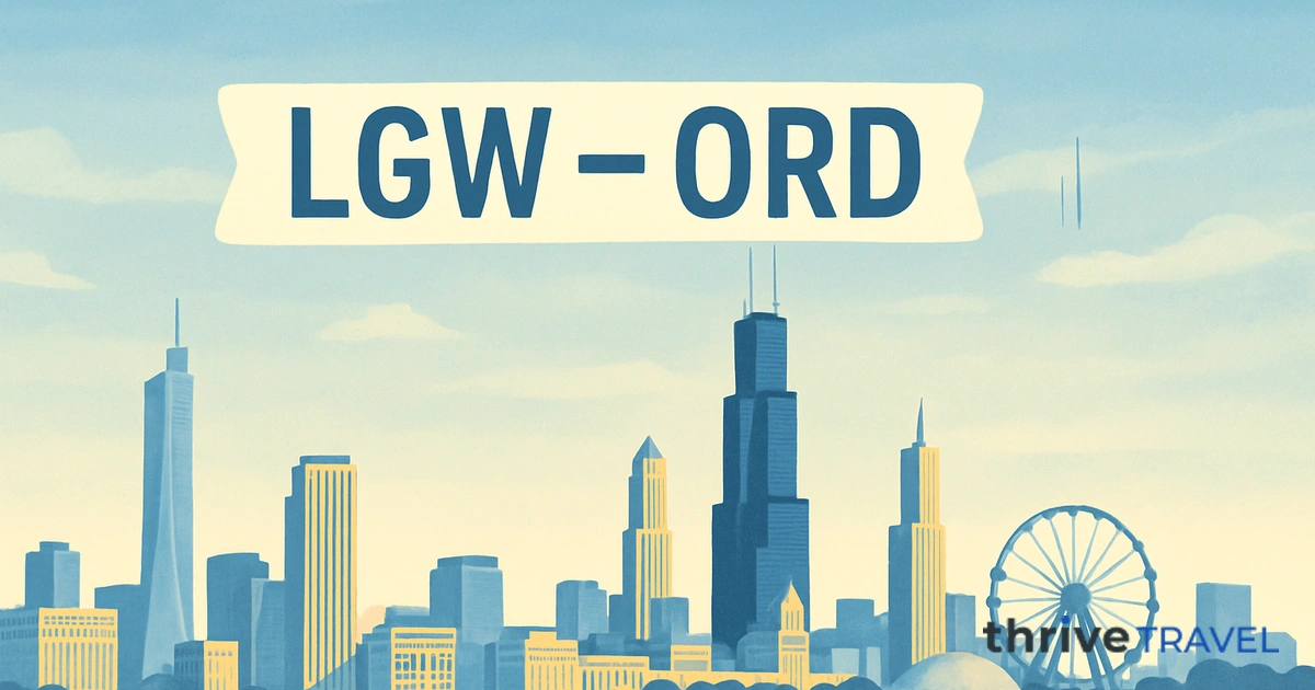 London to Chicago