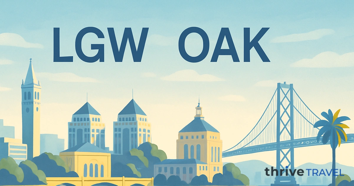 London to Oakland