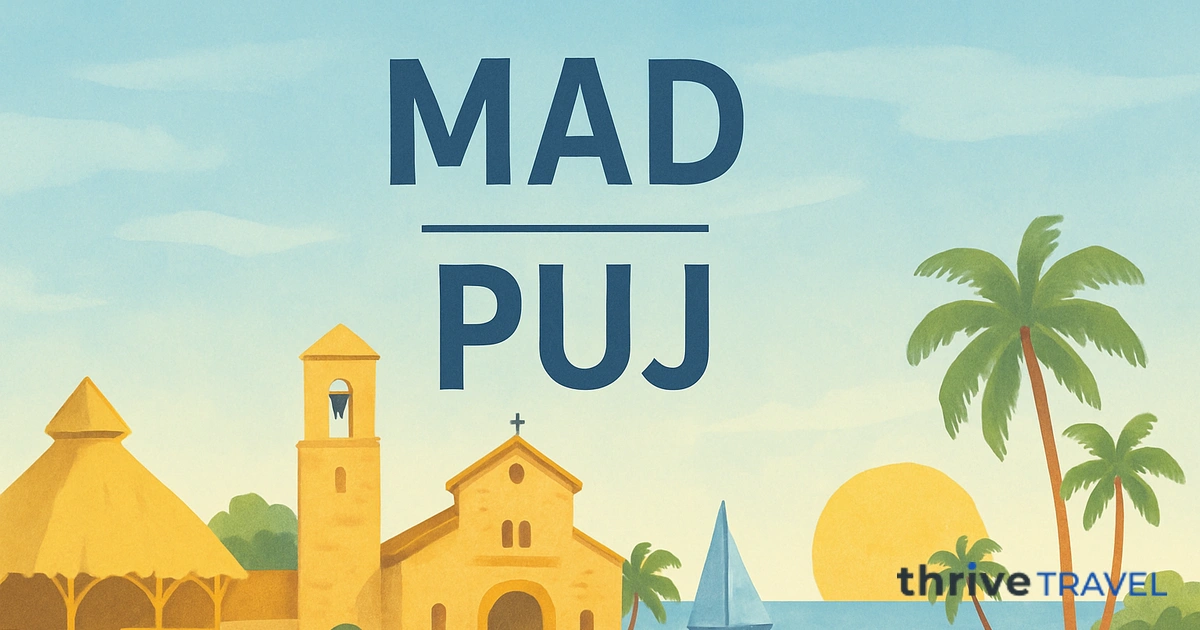 Madrid to Punta Cana