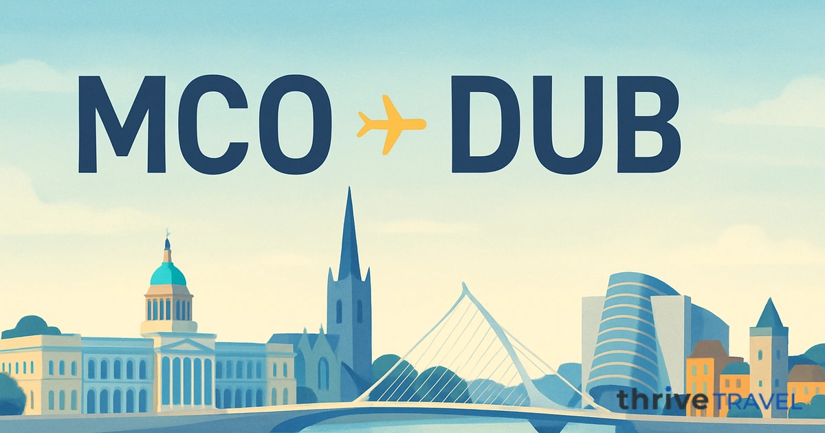 Orlando to Dublin