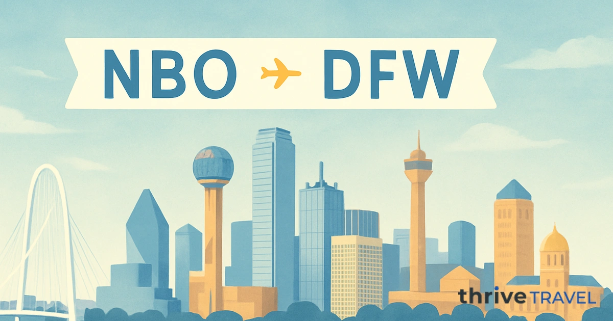 Nairobi to Dallas