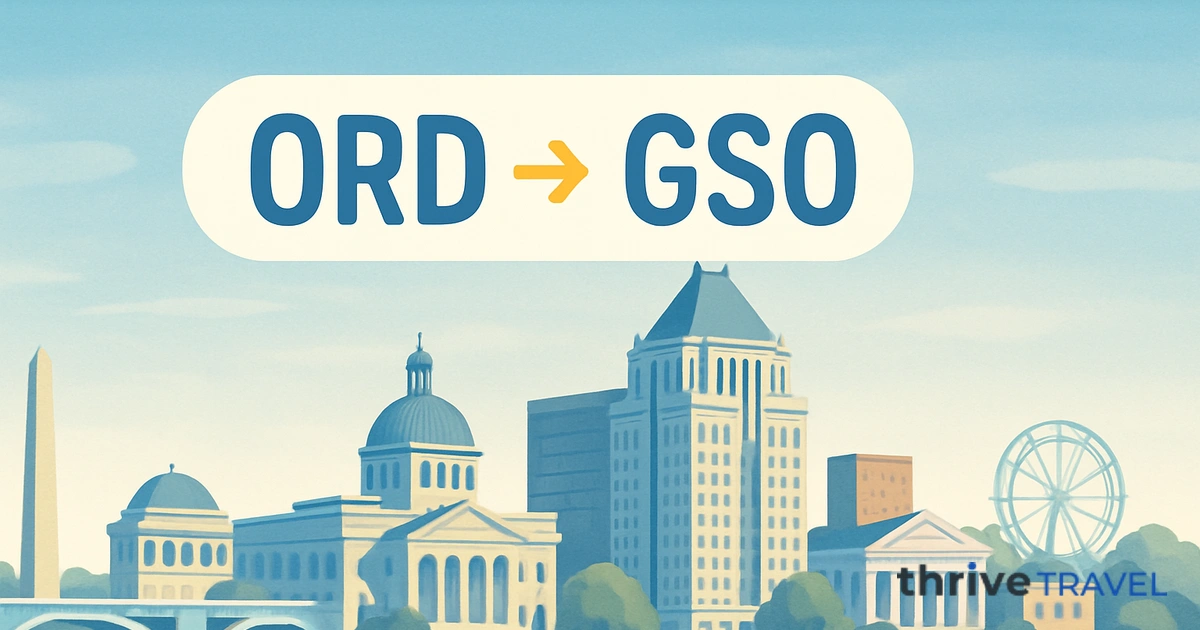 Chicago to Greensboro