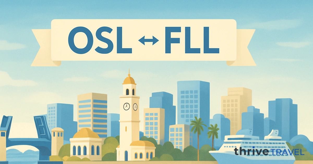 Oslo to Fort Lauderdale