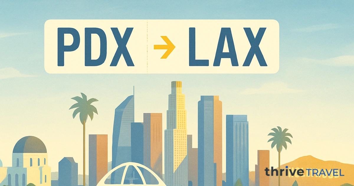 Portland to Los Angeles