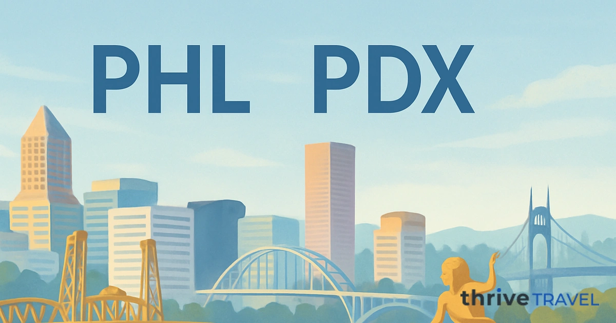 Philadelphia to Portland