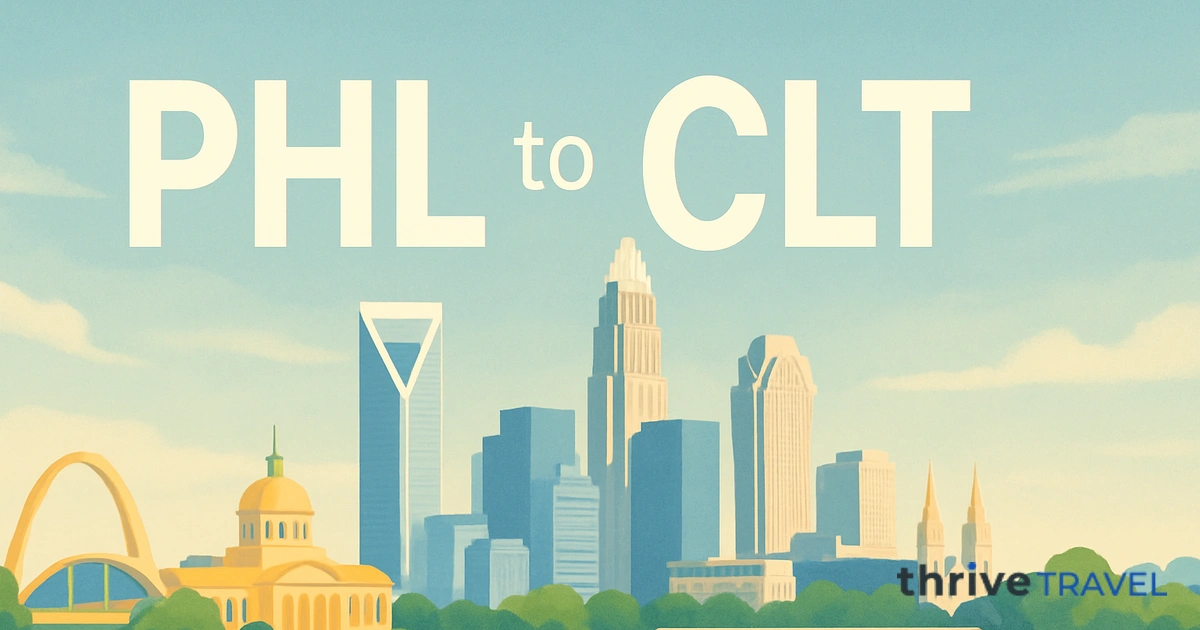 Philadelphia to Charlotte