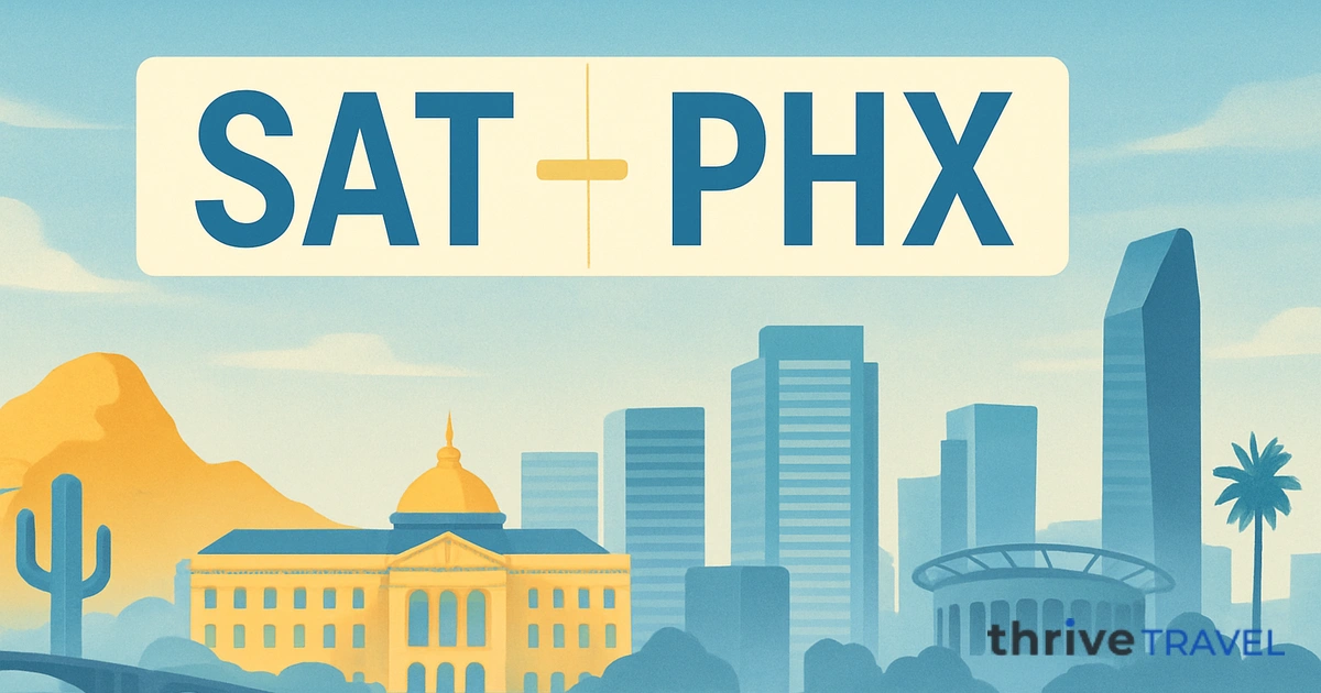 San Antonio to Phoenix