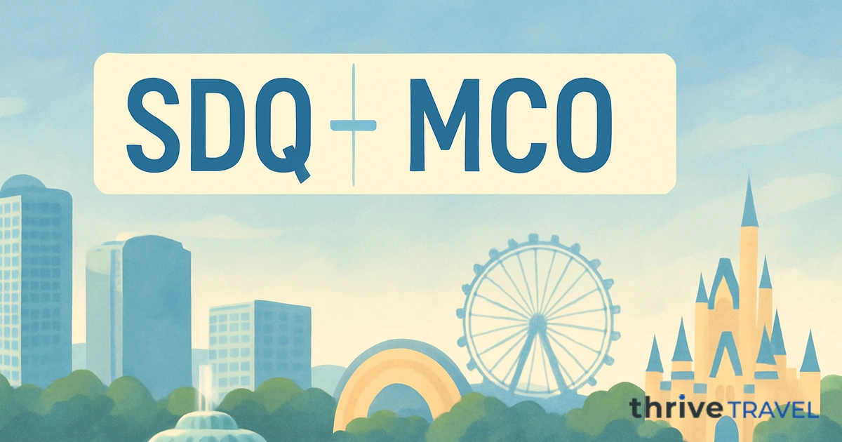 Santo Domingo to Orlando