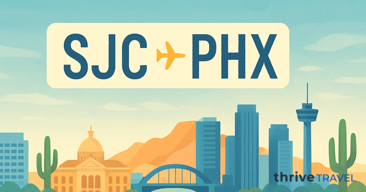 San Jose to Phoenix
