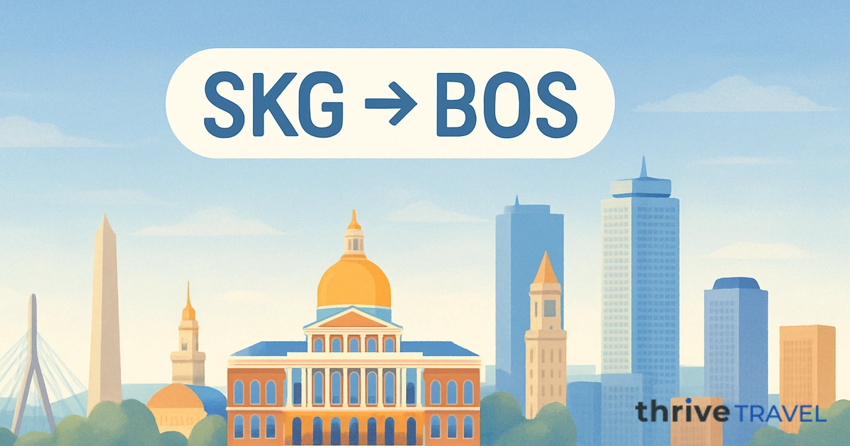 Thessaloniki to Boston